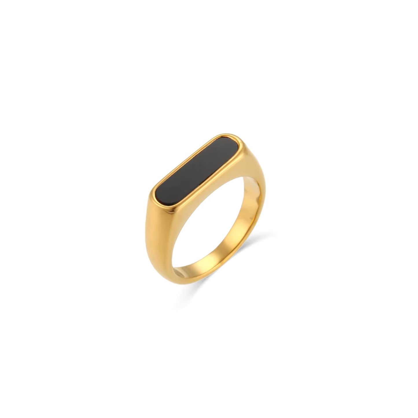 Iris Ring in Black