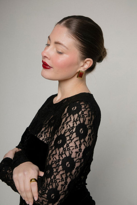 Scarlett Earrings in Gold