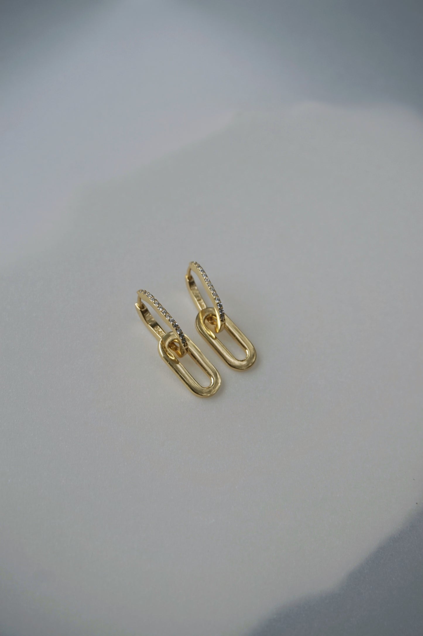The Dainty Hoops in Gold Vermeil