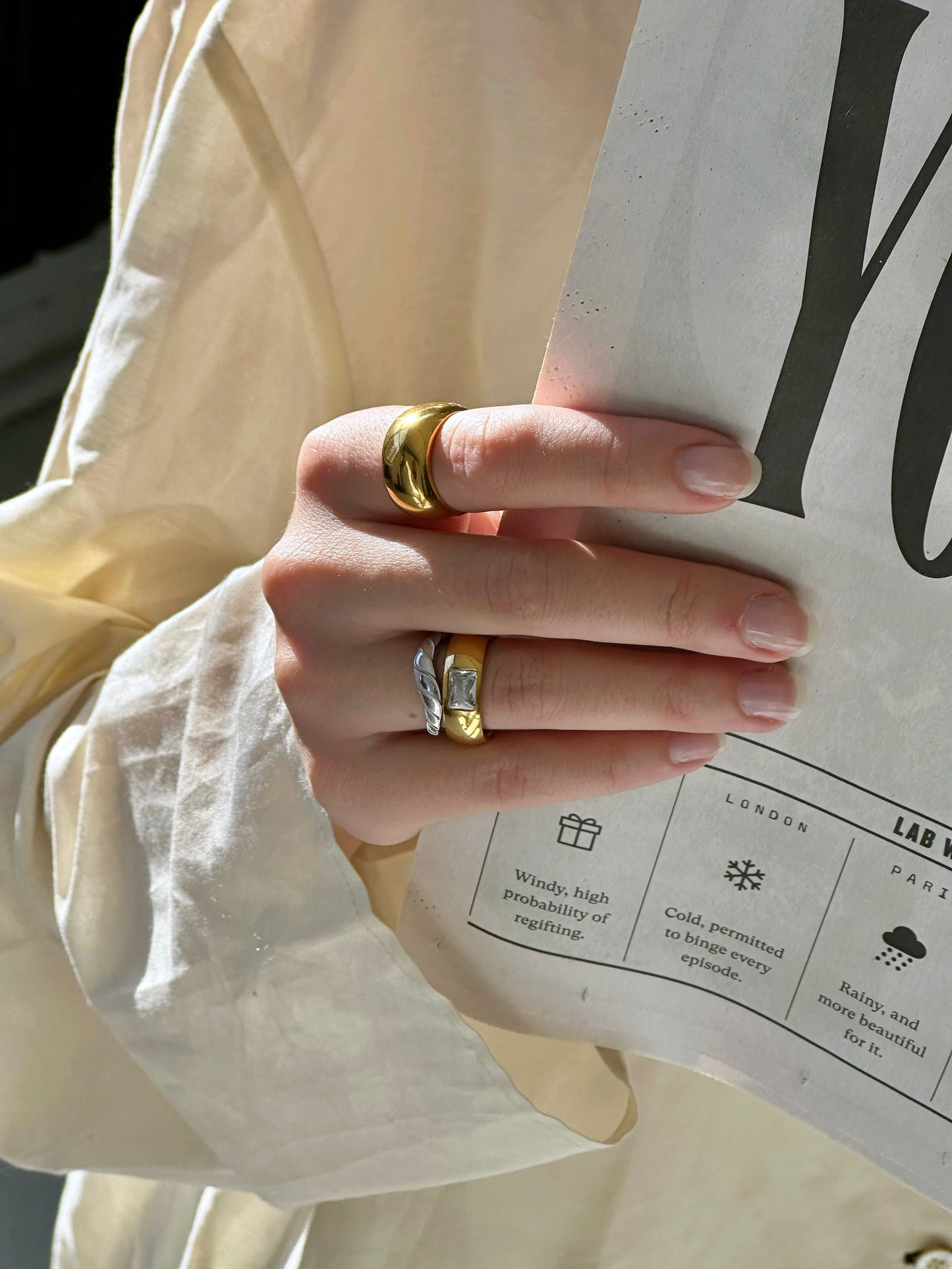 Cleo Ring II in Silver