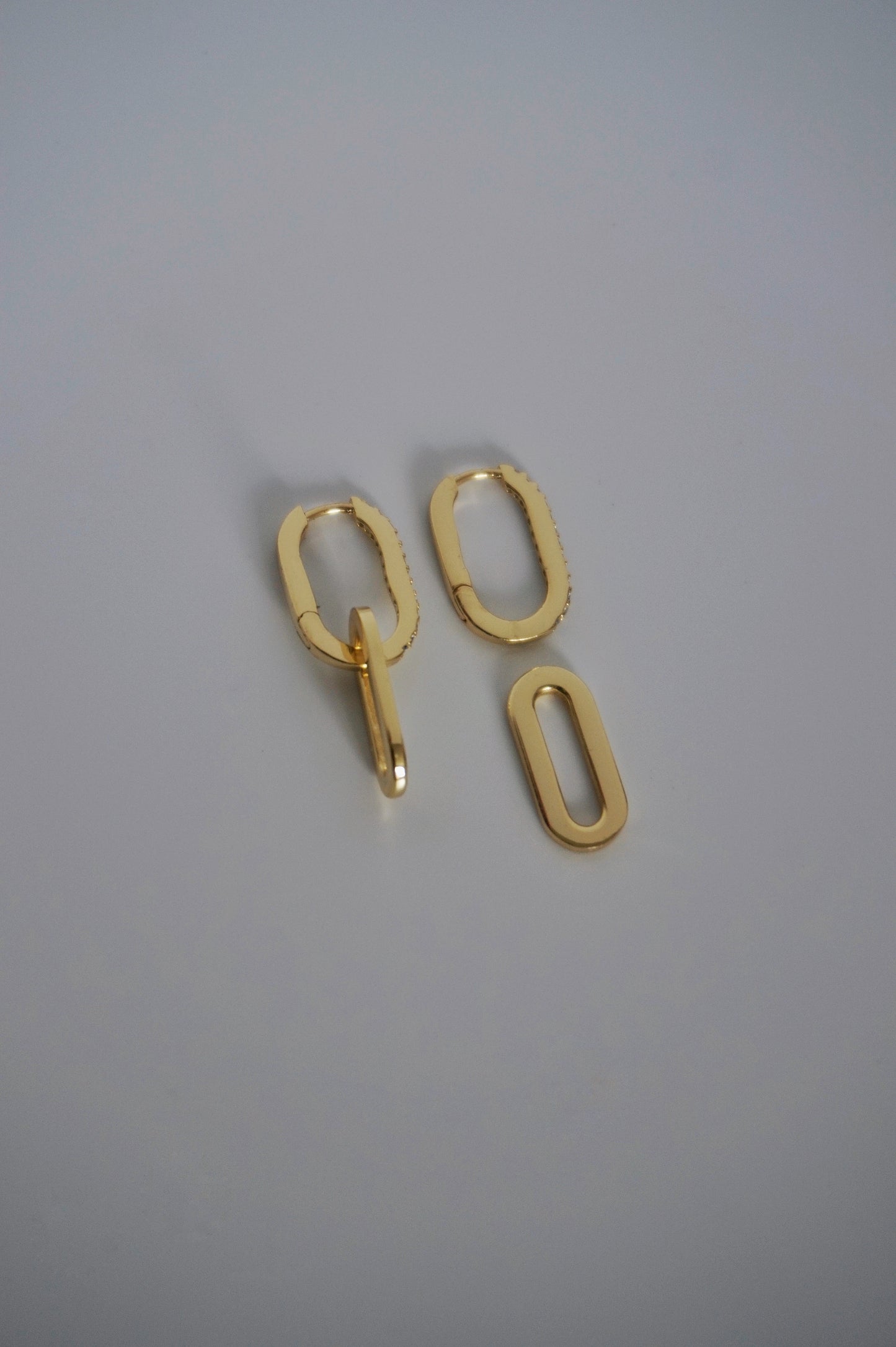The Dainty Hoops in Gold Vermeil