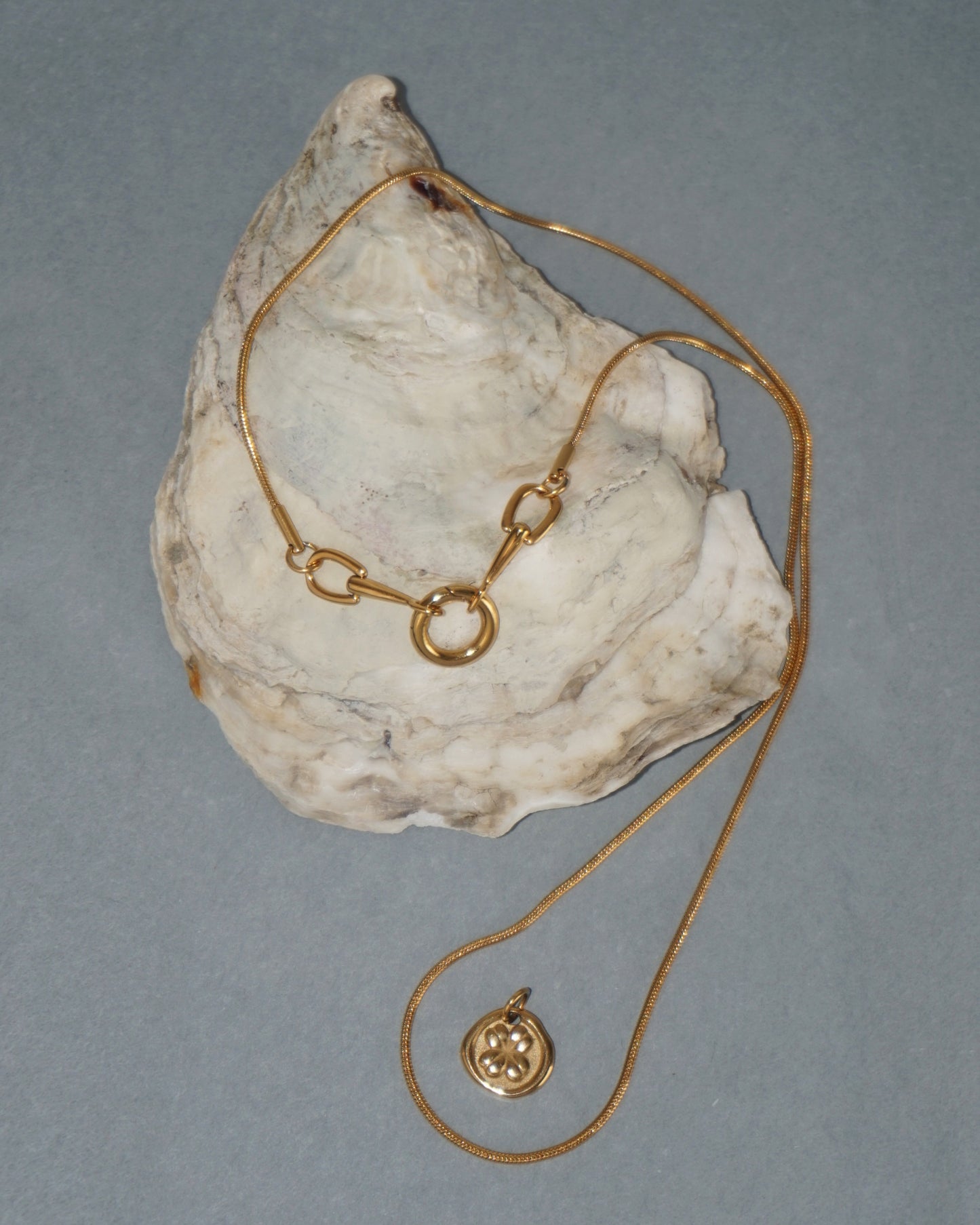 Lucky charm necklace third tone