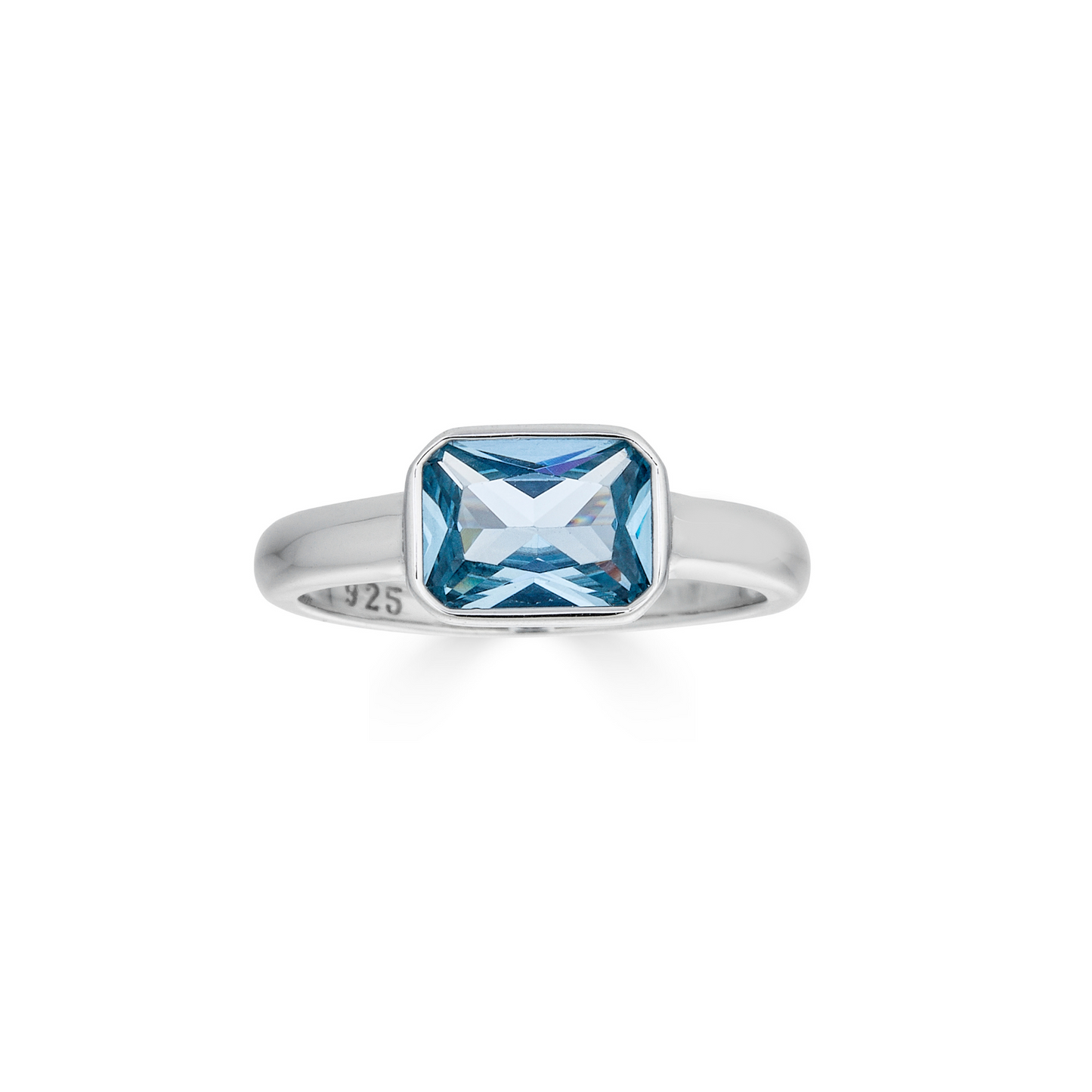 Something Blue Aquamarine Ring