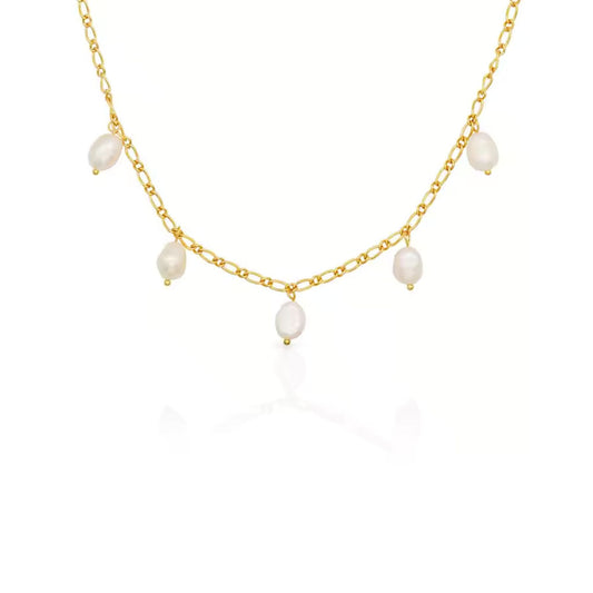 5 Pearl Necklace