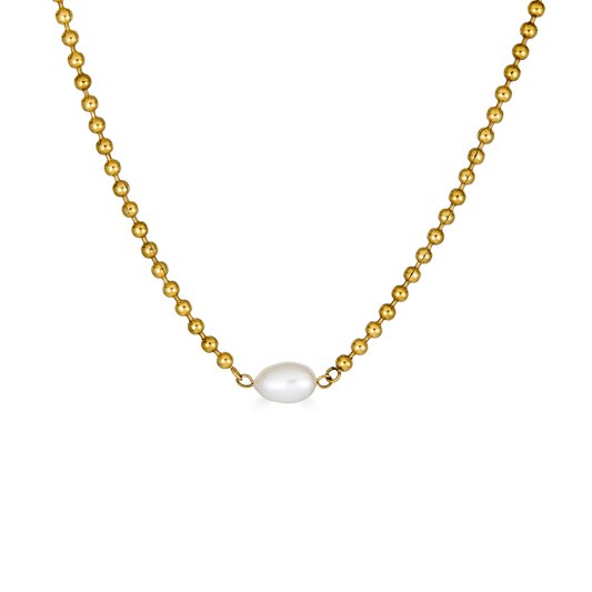 Pearl Beaded Necklace