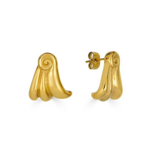 Nova Earrings in Gold