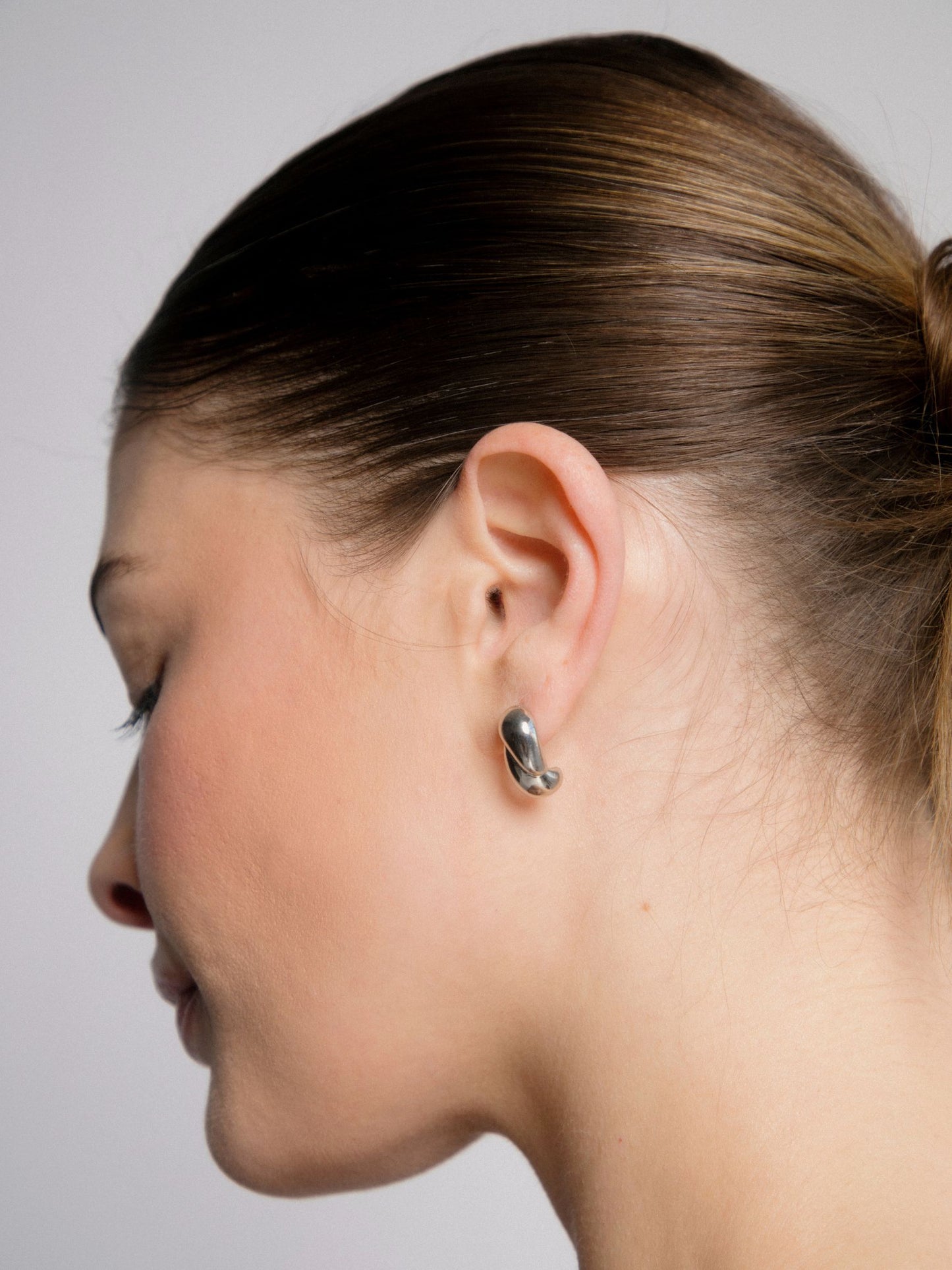 Raindrop Earrings in Silver