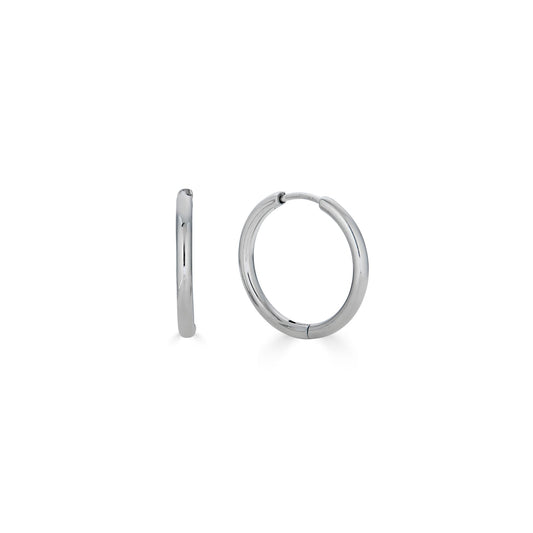 Everyday Small Hoops in Silver