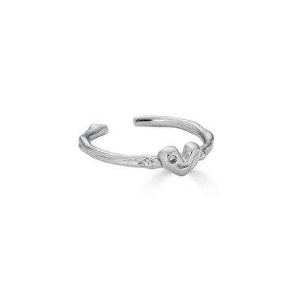 Valentine Ring in Silver