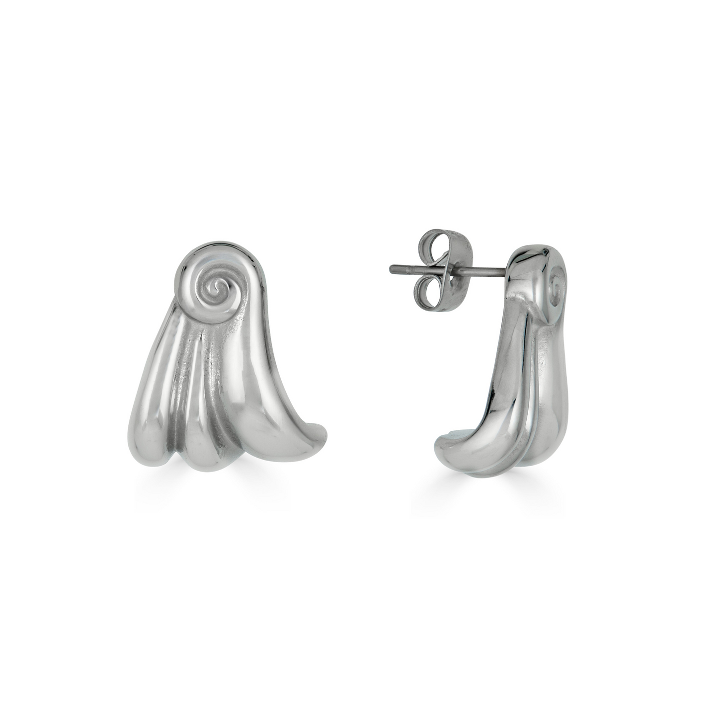 Nova Earrings in Silver