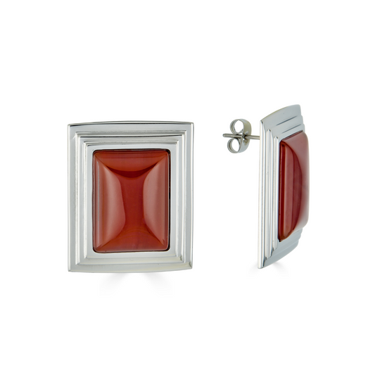 Scarlett Earrings in Silver