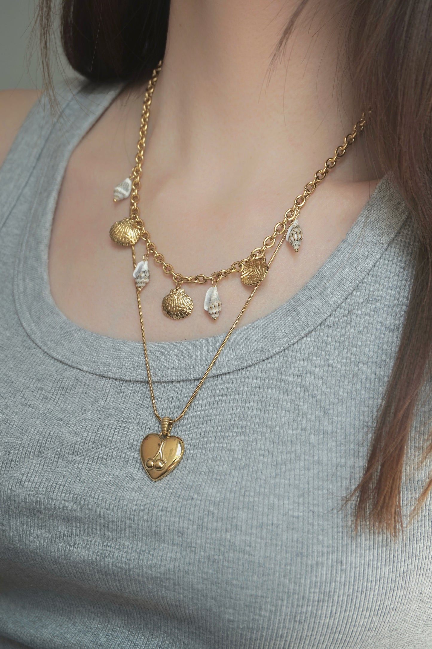 Shell Charm Necklace