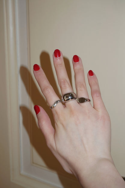 Dome Ring in Silver
