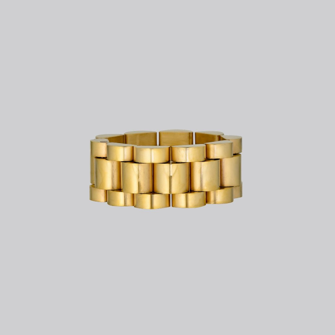 Mia Ring In Gold Third Tone