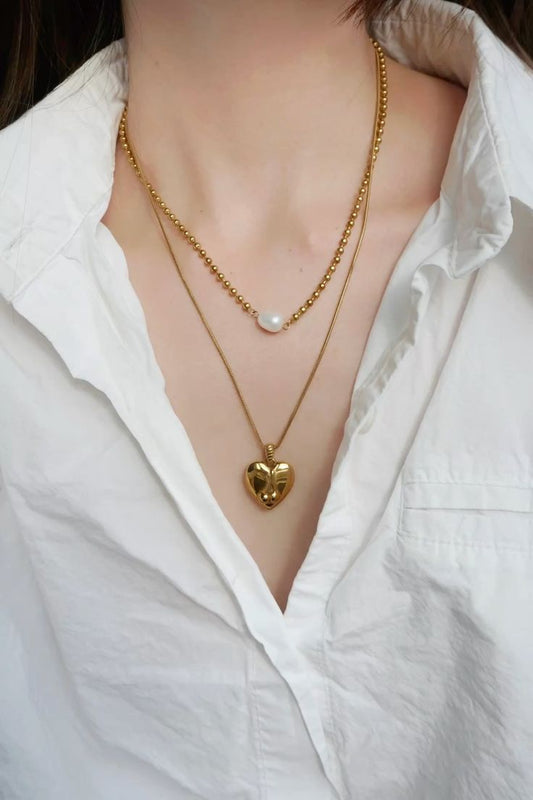 Pearl Beaded Necklace