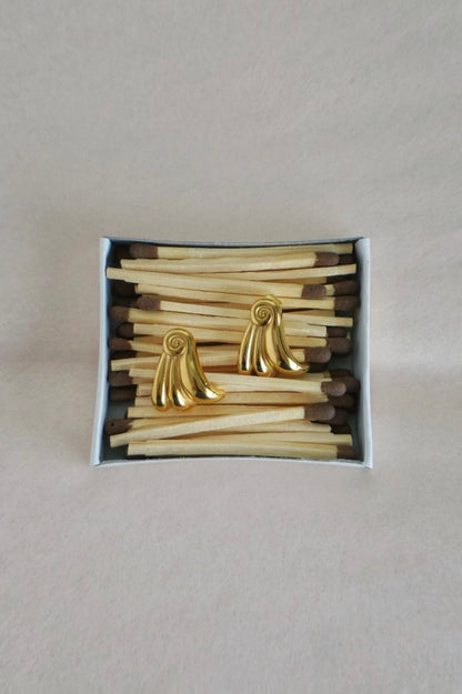 Nova Earrings in Gold