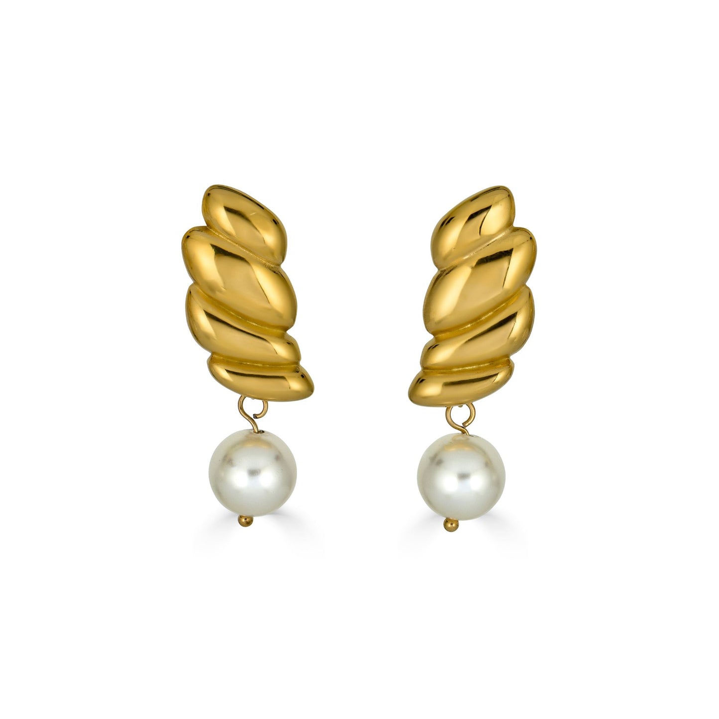 Wing Earrings in Gold