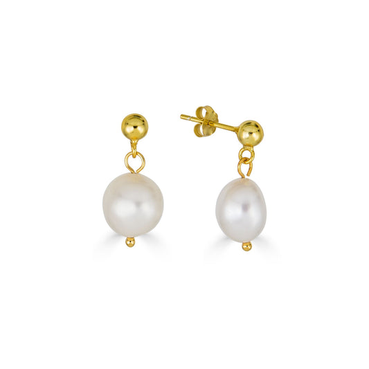 Perla Earrings in Gold