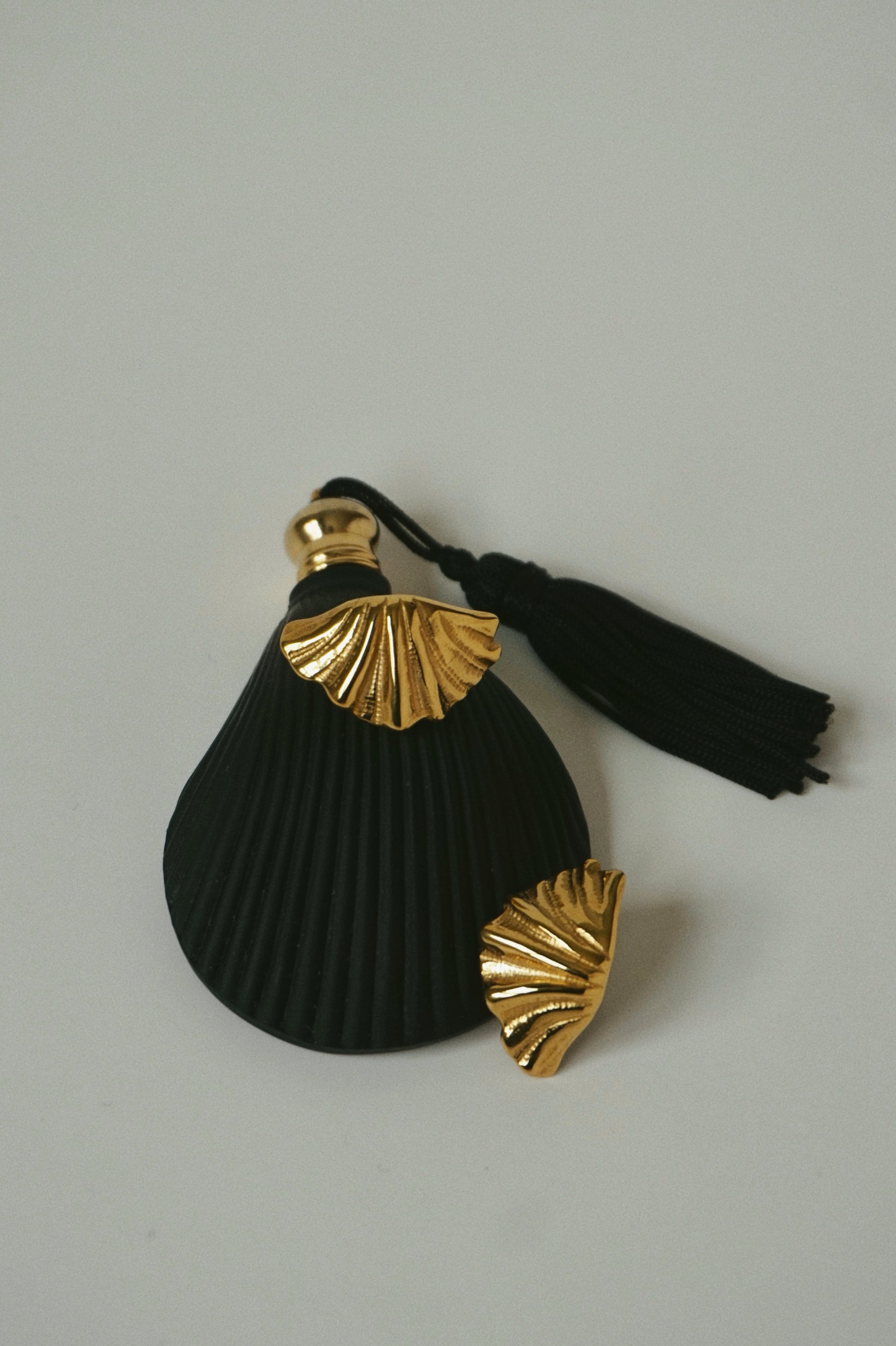 sculptural shell earrings from third tone