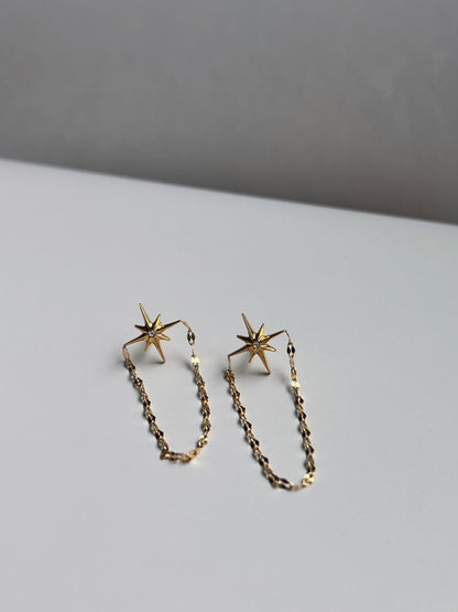 Star earrings. Cute earrings for women. Third Tone earrings. Third Tone jewelry