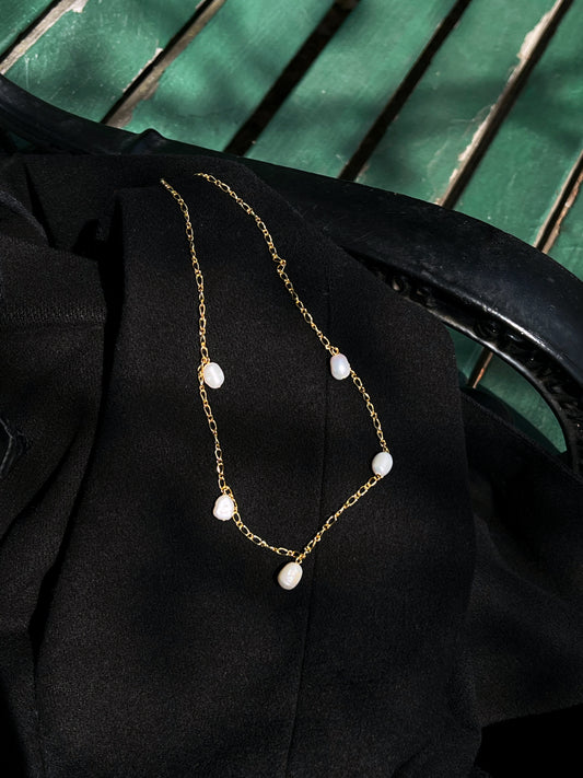 5 Pearl Necklace